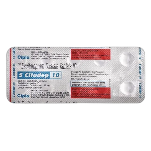 s citadep 10mg tablet 10's
